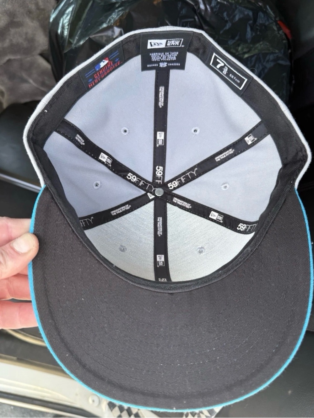 New Era 59FIFTY New York Yankees MLB Cap in size 7 3/8 NEW WO TAGS - Picture 4 of 4